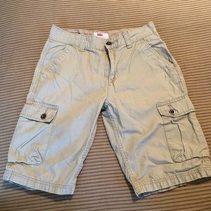 Levi’s Cargo Shorts. Khaki color. Boys size 12 Regular.